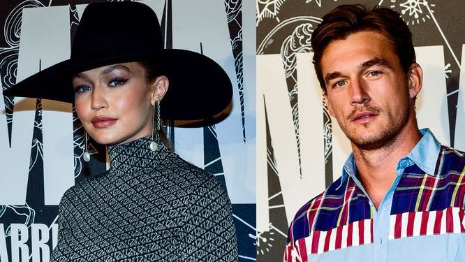 Tyler Cameron and Gigi Hadid Came Very Close to Making Their Fashion Week Event Debut