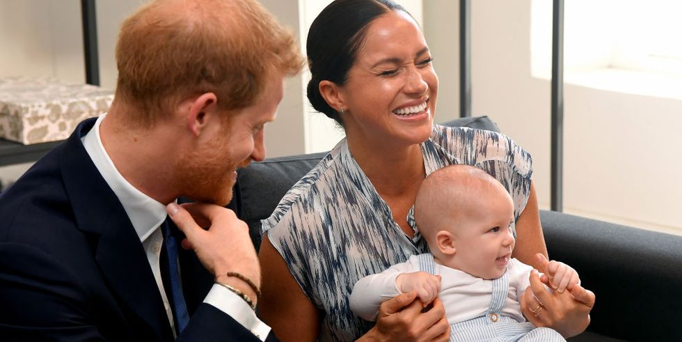 Every Photo Of Archie With Meghan Markle And Prince Harry During The Royal Tour