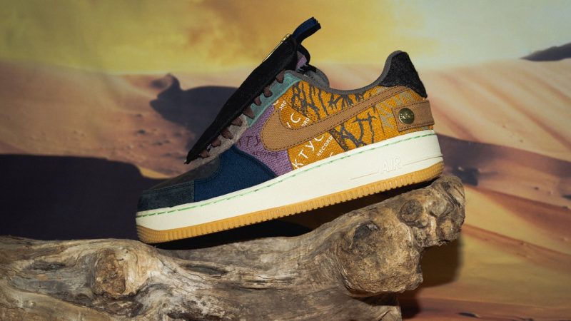 A Closer Look at the Travis Scott x Nike Air Force 1 “Cactus Jack”