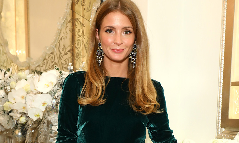Millie Mackintosh cradles bump in stunning gown telling followers ‘its a girl’