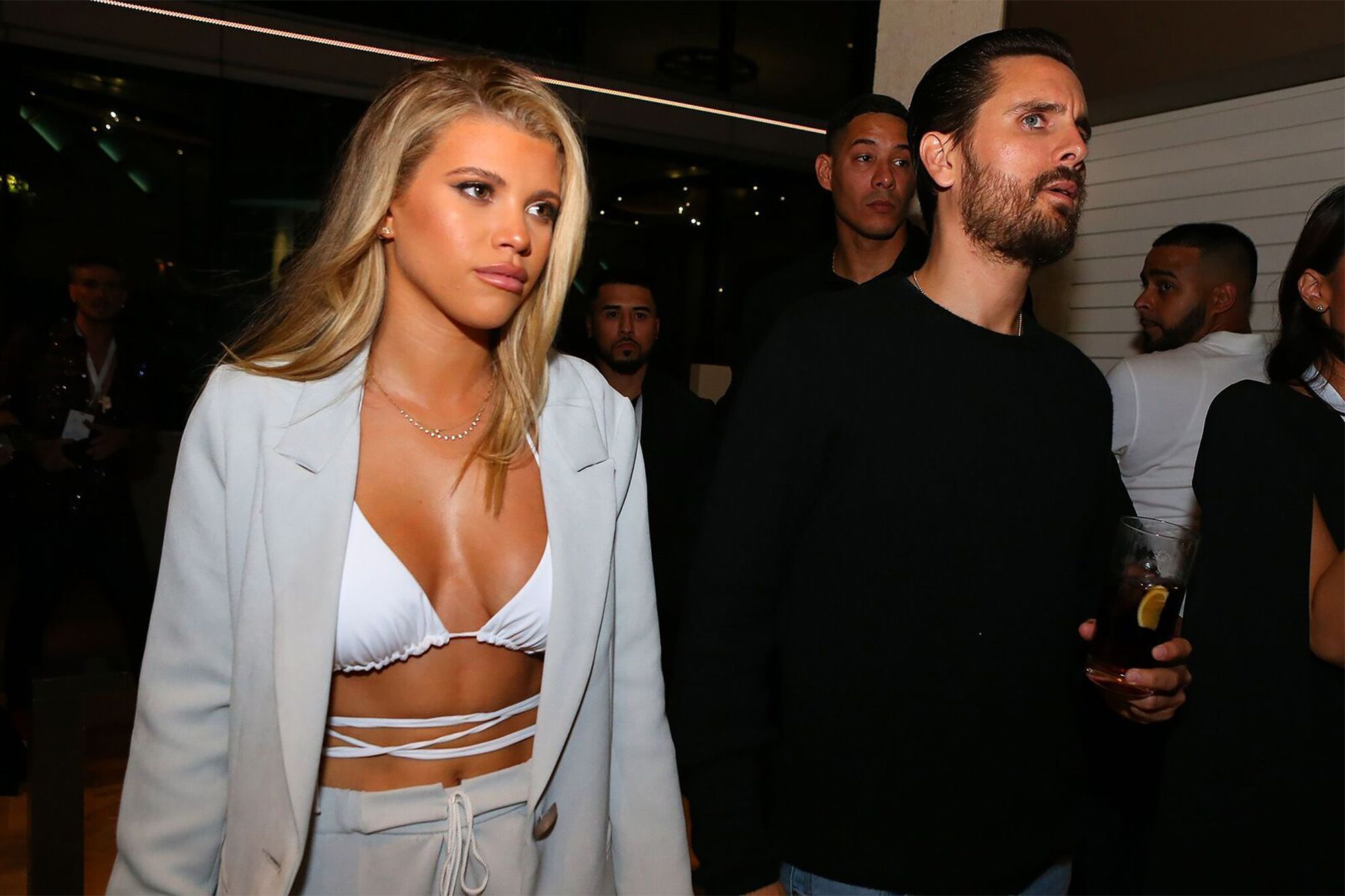 Sofia Richie flaunts her envy-inducing abs in a TINY pink bikini as she gushes about ‘living her best life’ in saucy Instagram snap