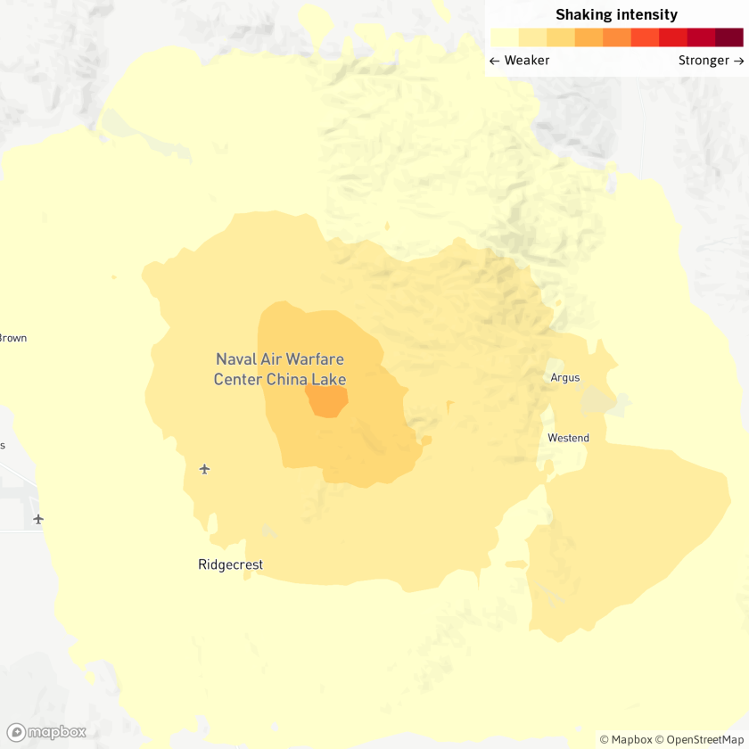 Earthquake: 3.5 quake strikes near Ridgecrest