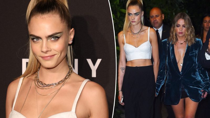 Cara Delevigne announces she and Ashley Benson ‘broke up’ after 19-month romance… but it appears as if she was hacked on Twitter