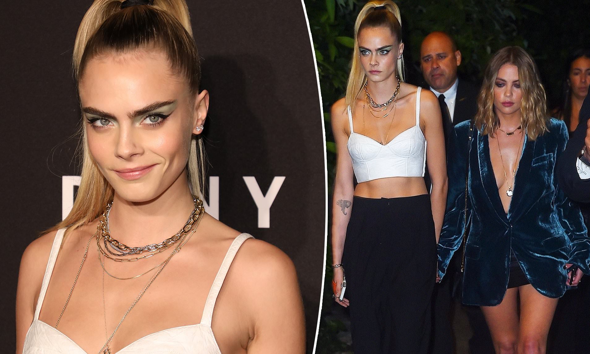 Cara Delevigne announces she and Ashley Benson ‘broke up’ after 19-month romance… but it appears as if she was hacked on Twitter