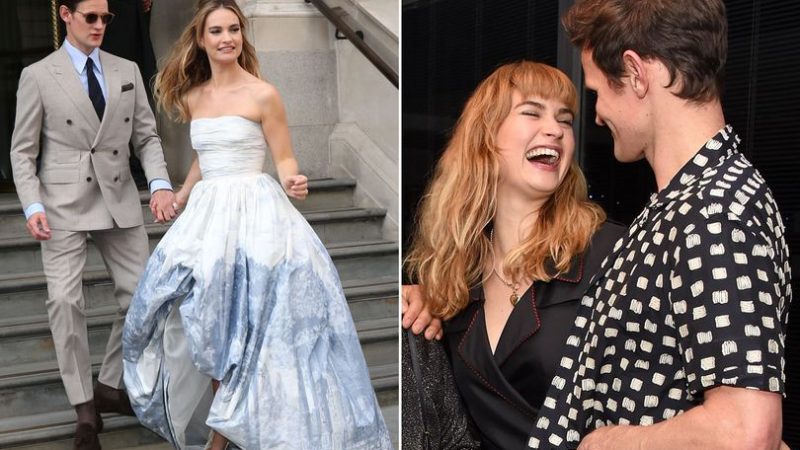 Inside Matt Smith and Lily James’ ‘split’ amid claims they’ve parted ways after five years