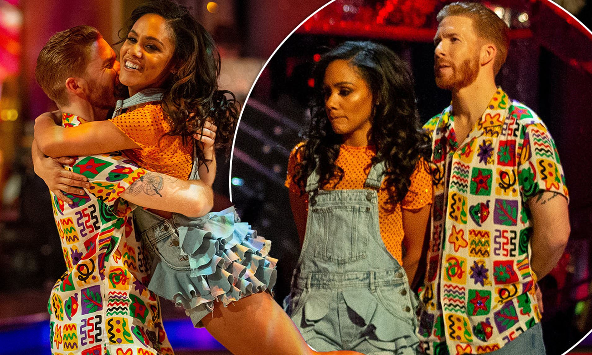 Strictly Come Dancing: Viewers brand show a ‘FIX’ as Alex Scott and partner Neil Jones are sent home after technical glitch causes voting problems