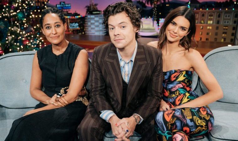 Harry Styles Hosted, Talked With Kendall Jenner, Performed On “Late Late Show With James Corden” (Special Look)
