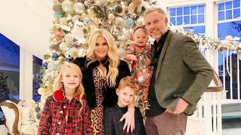 Vacation Cheer! Jessica Simpson Rings in Christmas with Husband Eric Johnson and Their Three Youngsters