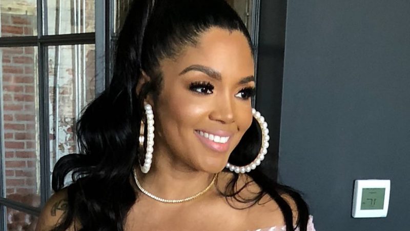 Rasheeda Frost flaunted a fly look for her last-minute Christmas shopping