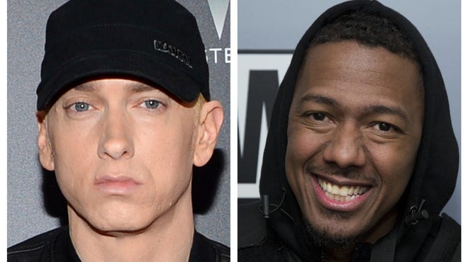 Eminem, Nick Cannon ratchet up barbs after diss tracks: ‘Stop lying.’ ‘Come out and play.’