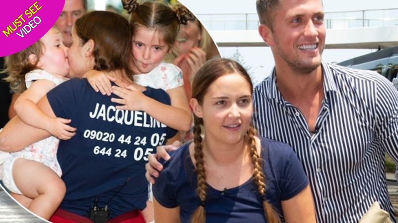 Jacqueline Jossa’s emotional reunion with daughters after I’m A Celebrity glory