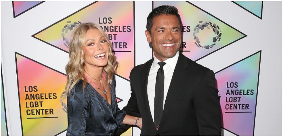 Kelly Ripa & Mark Consuelos Crack Jokes About High Testosterone With Son Michael Backstage At ‘Live’