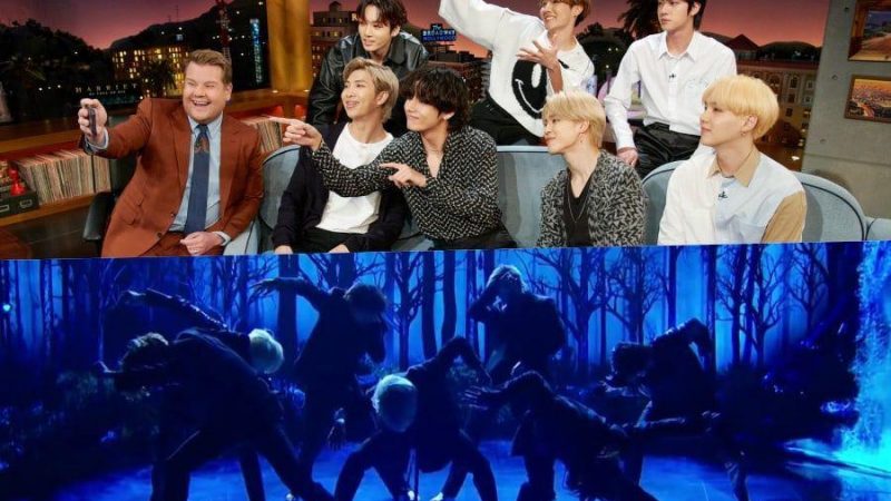 Watch: BTS Performs “Black Swan” For The 1st Time On “The Late Late Show With James Corden”