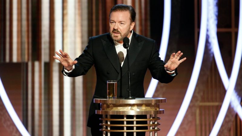 Hollywood Sheds Its Cares at the Golden Globes, but Not All of Them