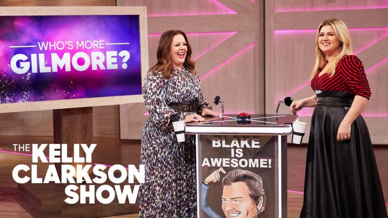 Kelly Clarkson Challenges Melissa McCarthy to an Intense Game of Gilmore Girls Trivia