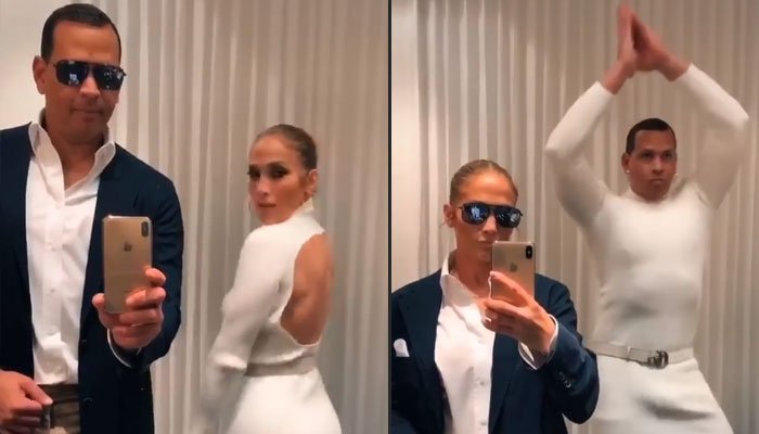 Jennifer Lopez, Alex Rodriguez version of ‘Flip the Switch Challenge’ is breaking the internet