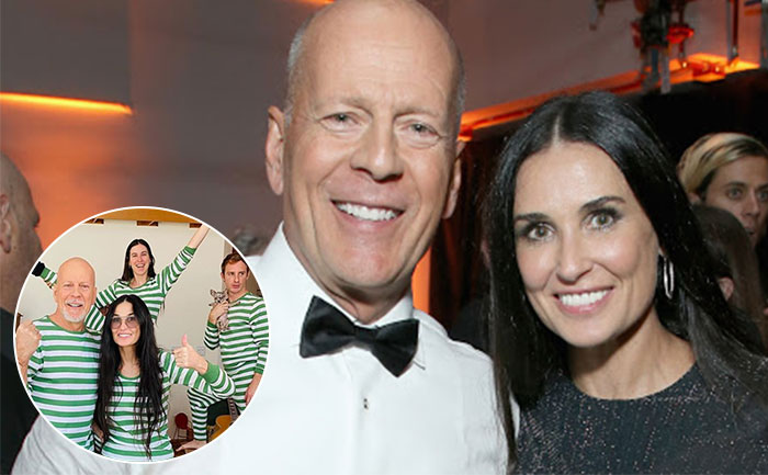 Ex-Couple Bruce Willis and Demi Moore Self-Isolate Together