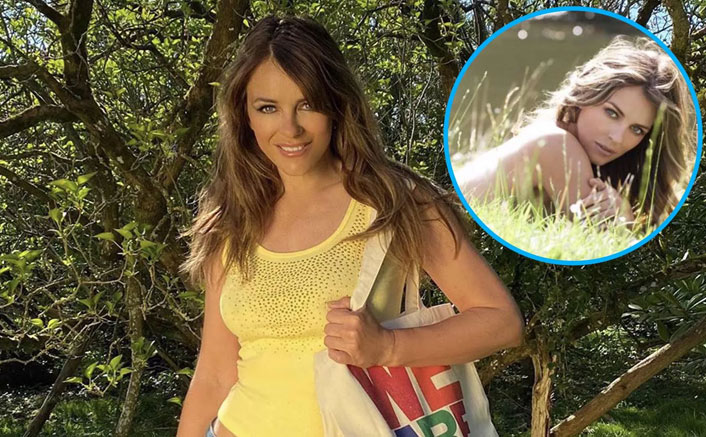 ELIZABETH HURLEY WENT TO N * DE TO PAY HER RESPECTS ON EARTH DAY, SEE PIC