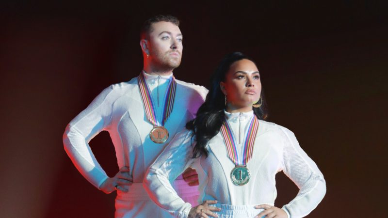 Sam Smith, Demi Lovato Created a Literal Drag Race in “I’m Ready” Music Video