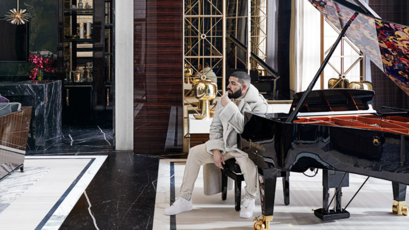 Inside Drake’s extravagant modern art deco Canadian compound