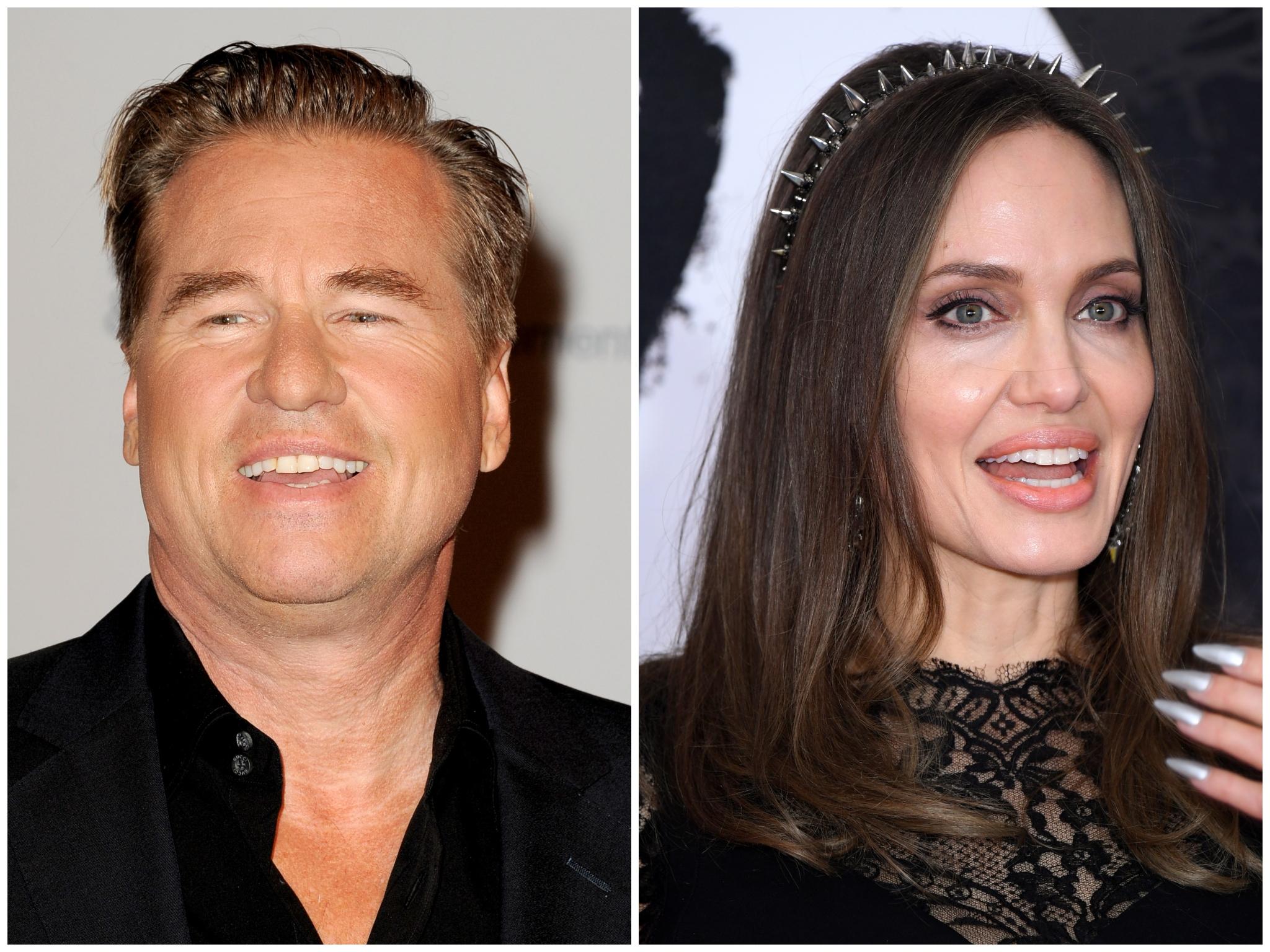 Val Kilmer ‘couldn’t wait to kiss Angelina Jolie’ on set after accepting film role as her husband