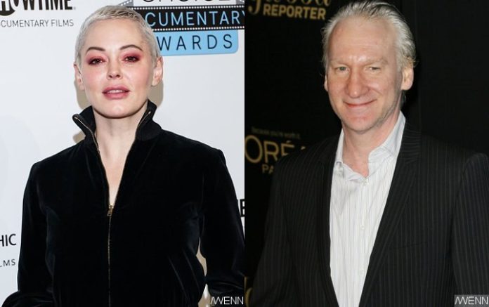 Rose McGowan exposes the lewd whispers that Bill Maher made to her during the appearance of a television program