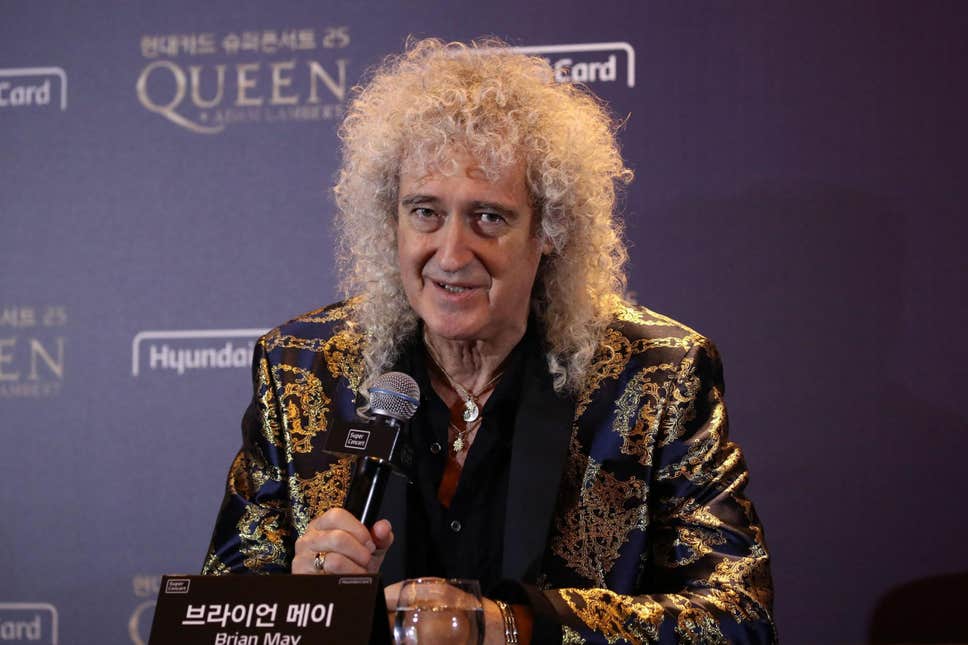 Queen’s Brian May reveals he suffered heart attack