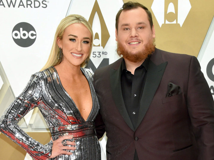 Country singer Luke Combs marries fiancée