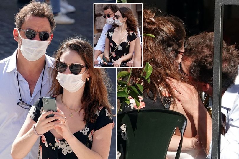 Dominic West kisses Lily James in bombshell pics before insisting marriage is ‘strong’