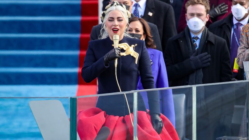 Watch Lady Gaga’s unforgettable national anthem performance at the inauguration