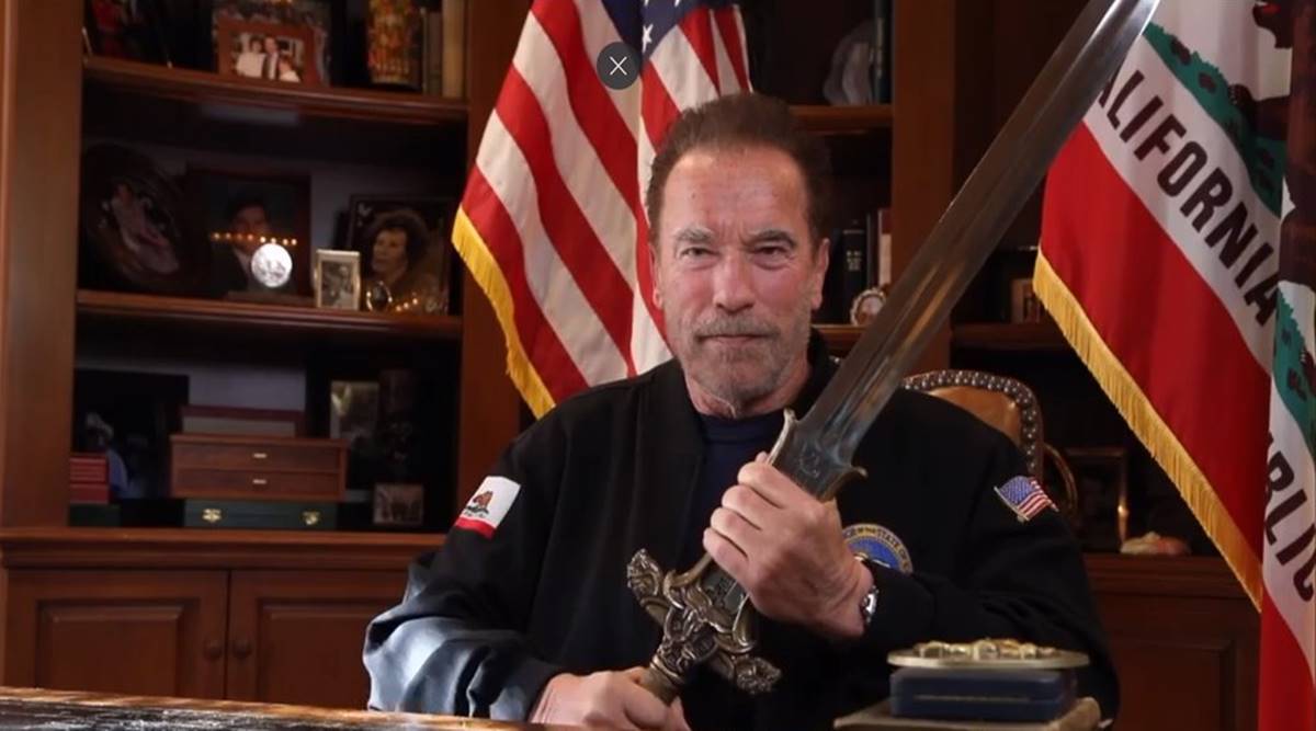 Arnold Schwarzenegger says the pro-Trump mob perpetrated an American Kristallnacht on Capitol Hill