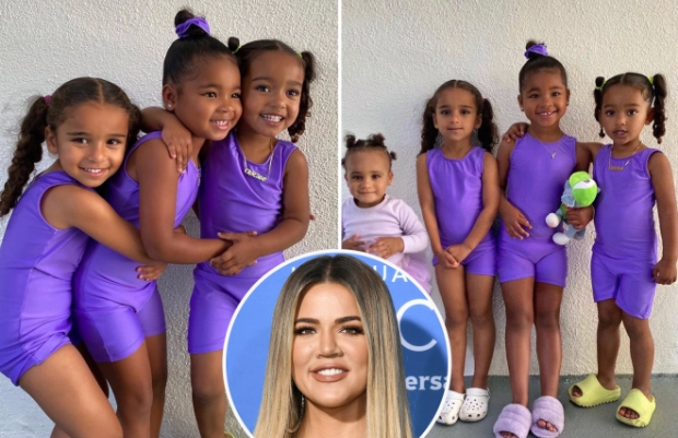 Khloe Kardashian posts photo of daughter True, 3, with brother Rob’s tot Dream, 4, & Kim’s little girl Chicago, 3