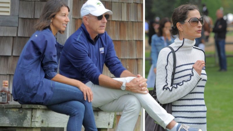Matt Lauer, girlfriend attend same Hamptons event as ex-wife Annette Roque