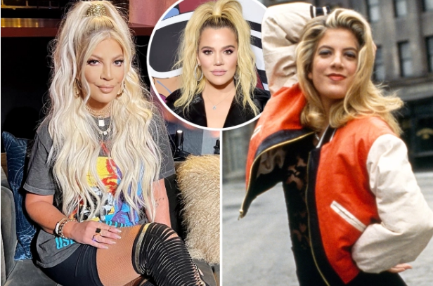 Tori Spelling reacts to Khloé Kardashian comparisons over new look