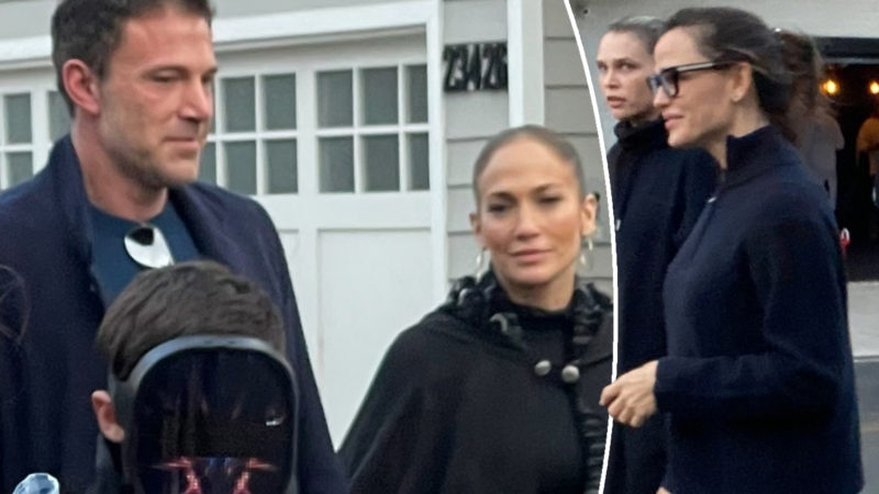 Jennifer Garner joins Ben Affleck, Jennifer Lopez for trick-or-treating