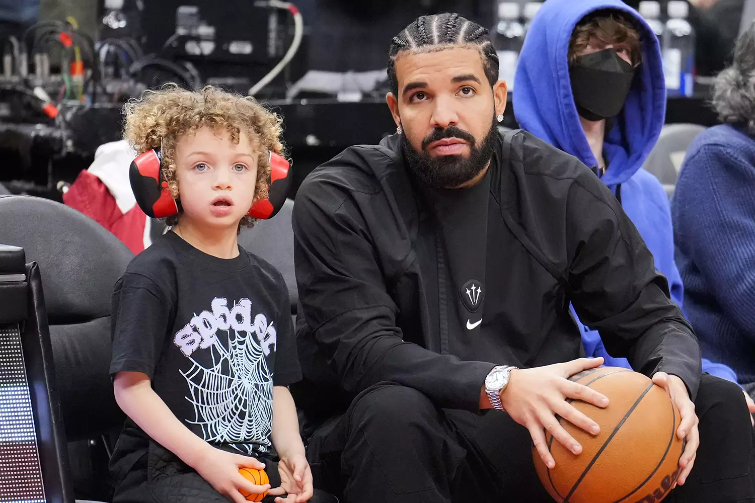 Drake Flaunts His Stylish ‘Soccer Dad’ Look While Watching Son Adonis’ Game