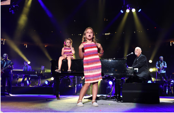 Billy Joel’s Daughters Della, 8, and Remy, 6, Make Rare Public Appearance for Final Residency Show