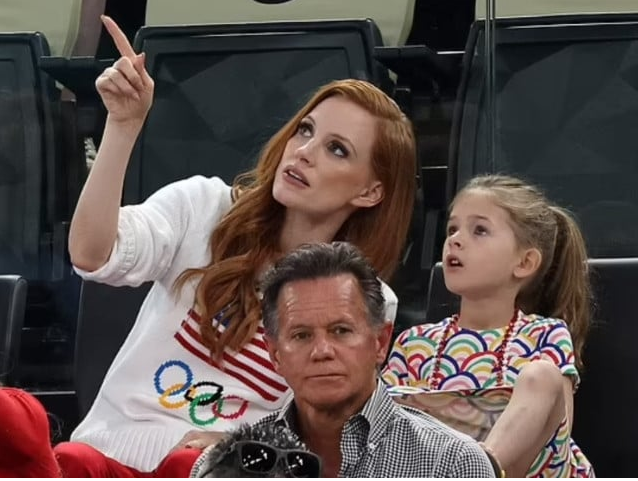 Jessica Chastain’s 2 Kids Make Rare Public Appearance at 2024 Olympics