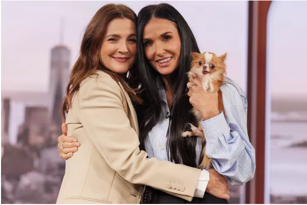 Drew Barrymore and Demi Moore Share How Their ‘Carbon Copy Upbringings’ Influenced Outlooks on Motherhood