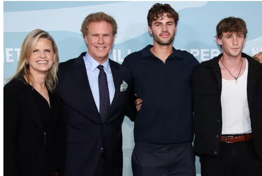 Watch Will Ferrell’s Sons Adorably Rescue Their Dad from a Wardrobe Mishap on the Will & Harper Red Carpet